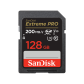  Sandisk memory card SDXC 128GB Extreme Pro
